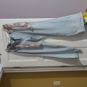 NWT Cato Jean's with Fabric Belt